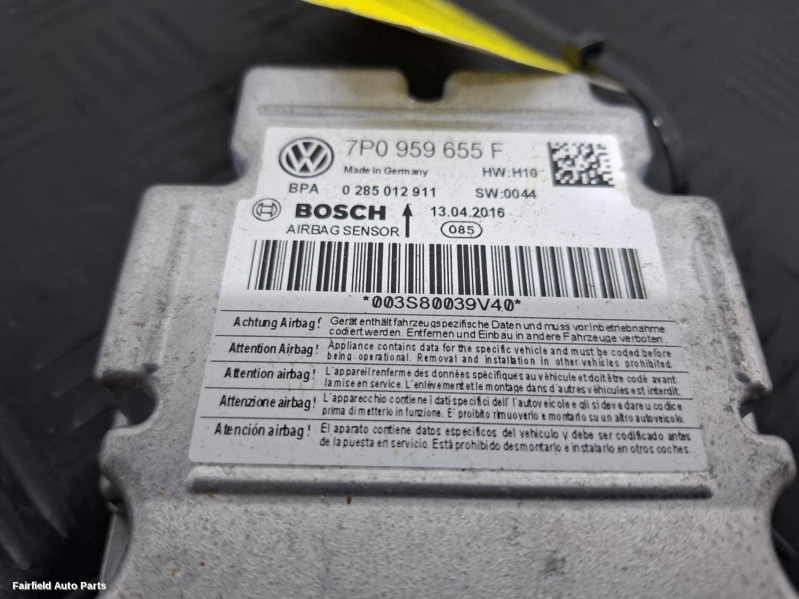 2010-2018 Porsche Cayenne Airbag Module Sensor