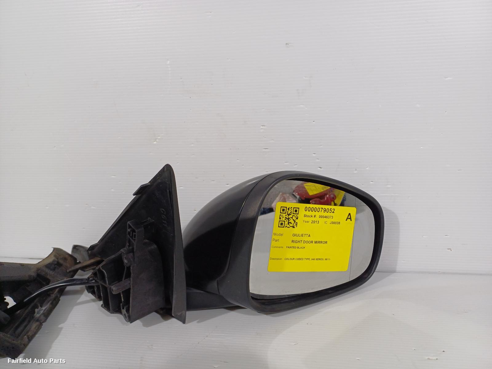 2011-2020 Alfa Romeo Giulietta Right Door Mirror
