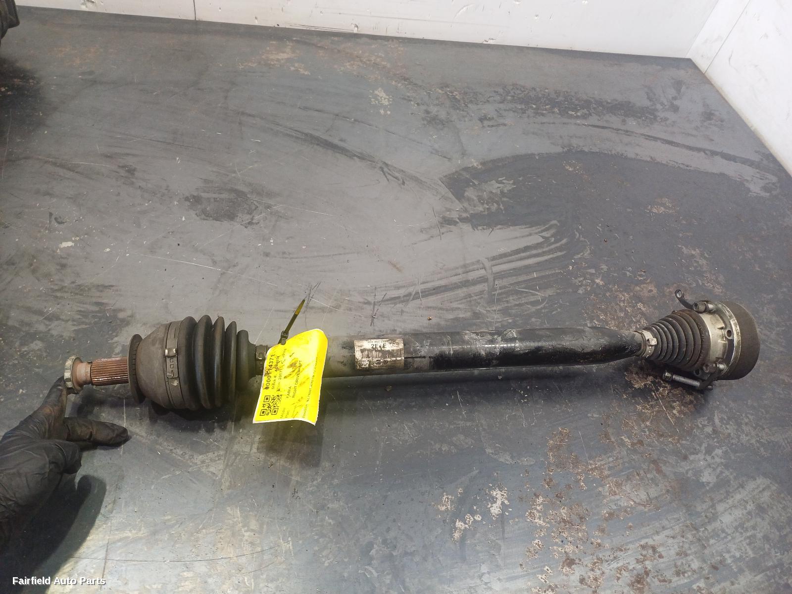 2015-2017 Skoda Fabia Right Driveshaft