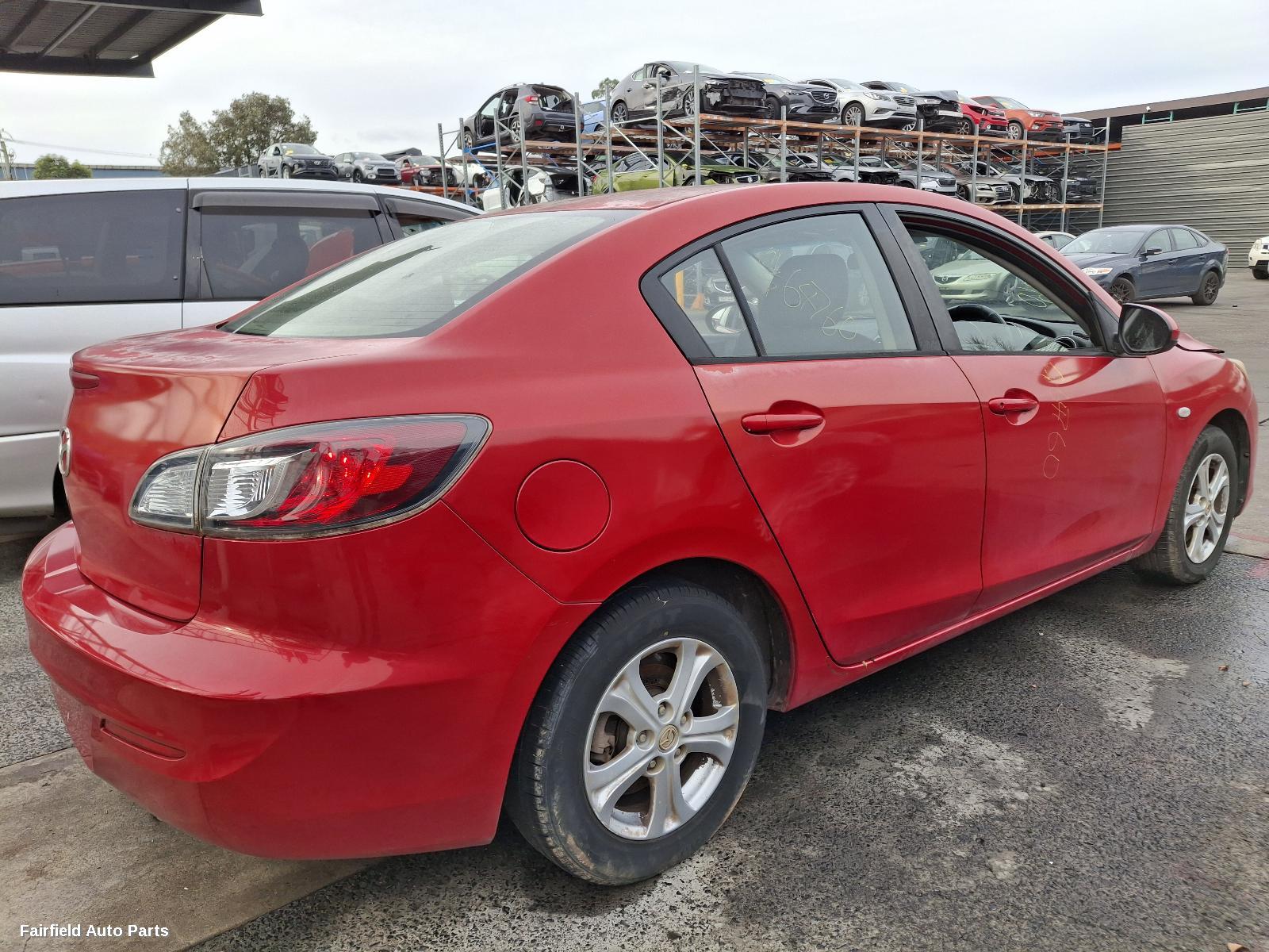 2012 Mazda 3 Left Rear Door Sliding