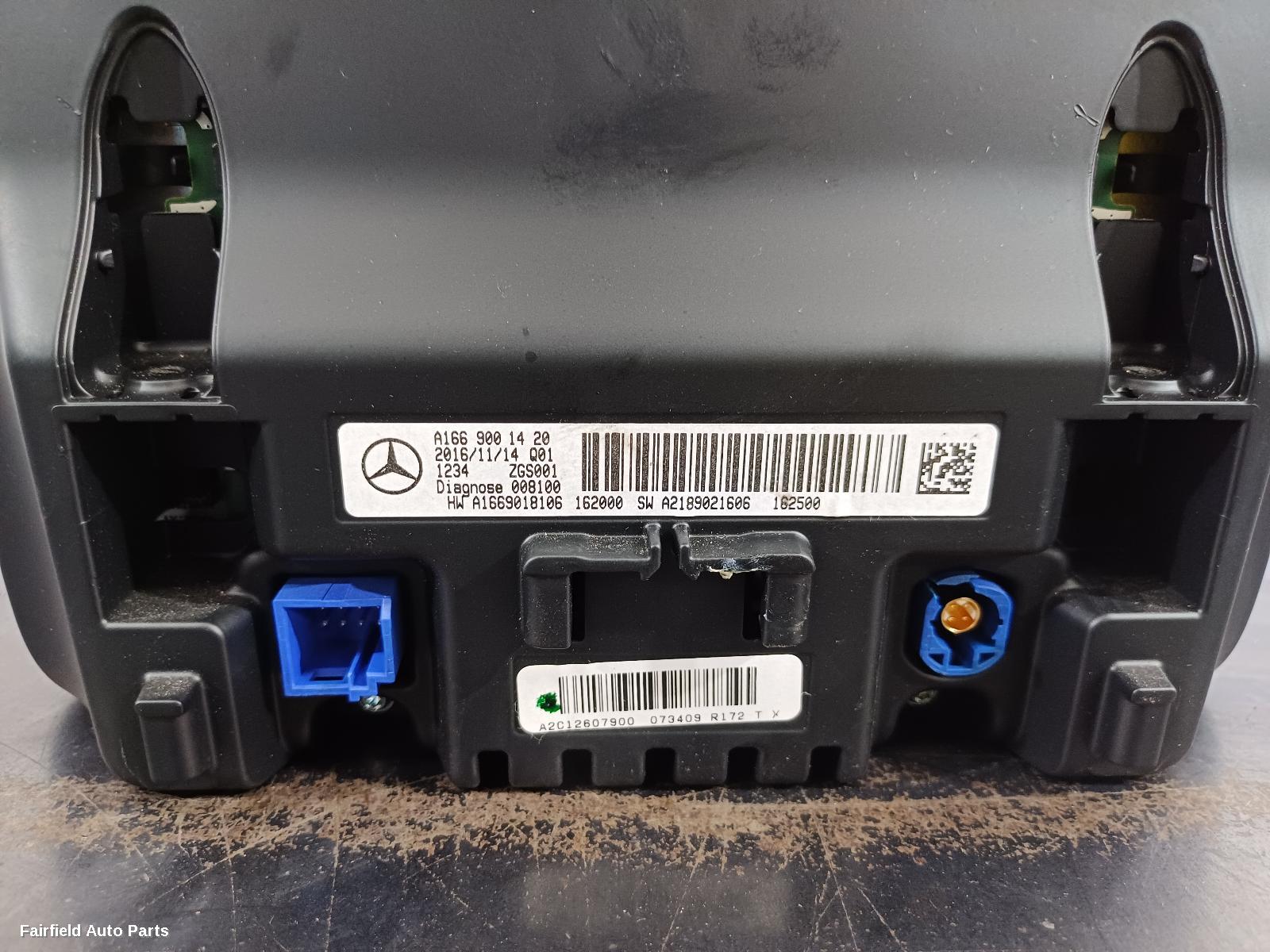 2014-2020 Mercedes Gla Class Radio Cd Dvd Sat Tv