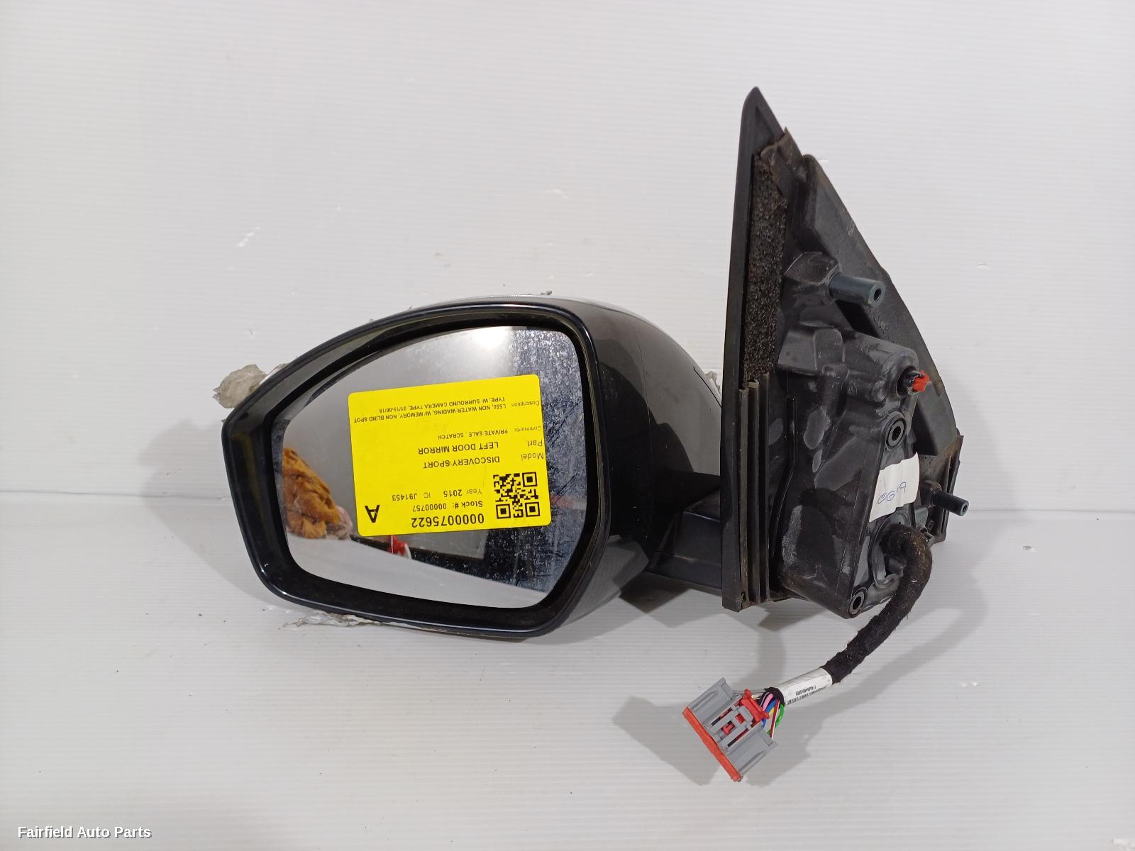 2015-2018 Land Rover Discovery Sport Left Door Mirror