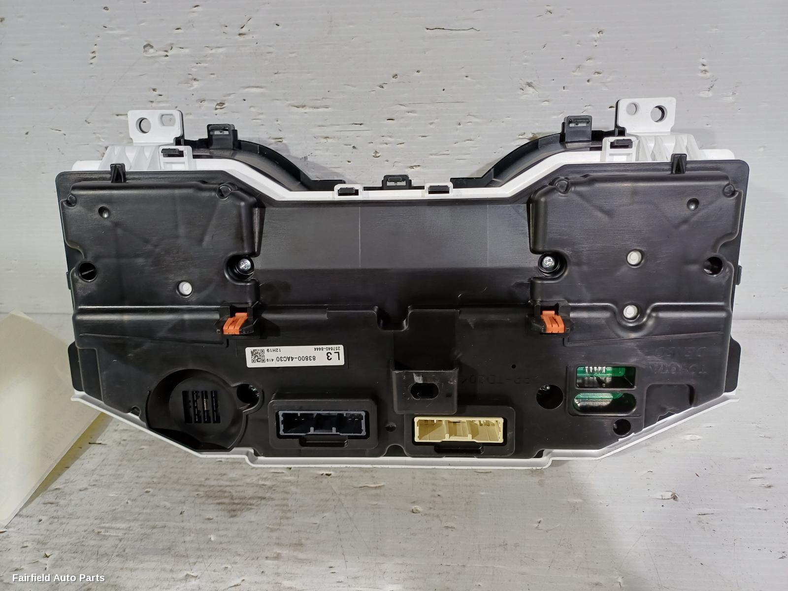 2018-2025 Toyota Rav4 Instrument Cluster