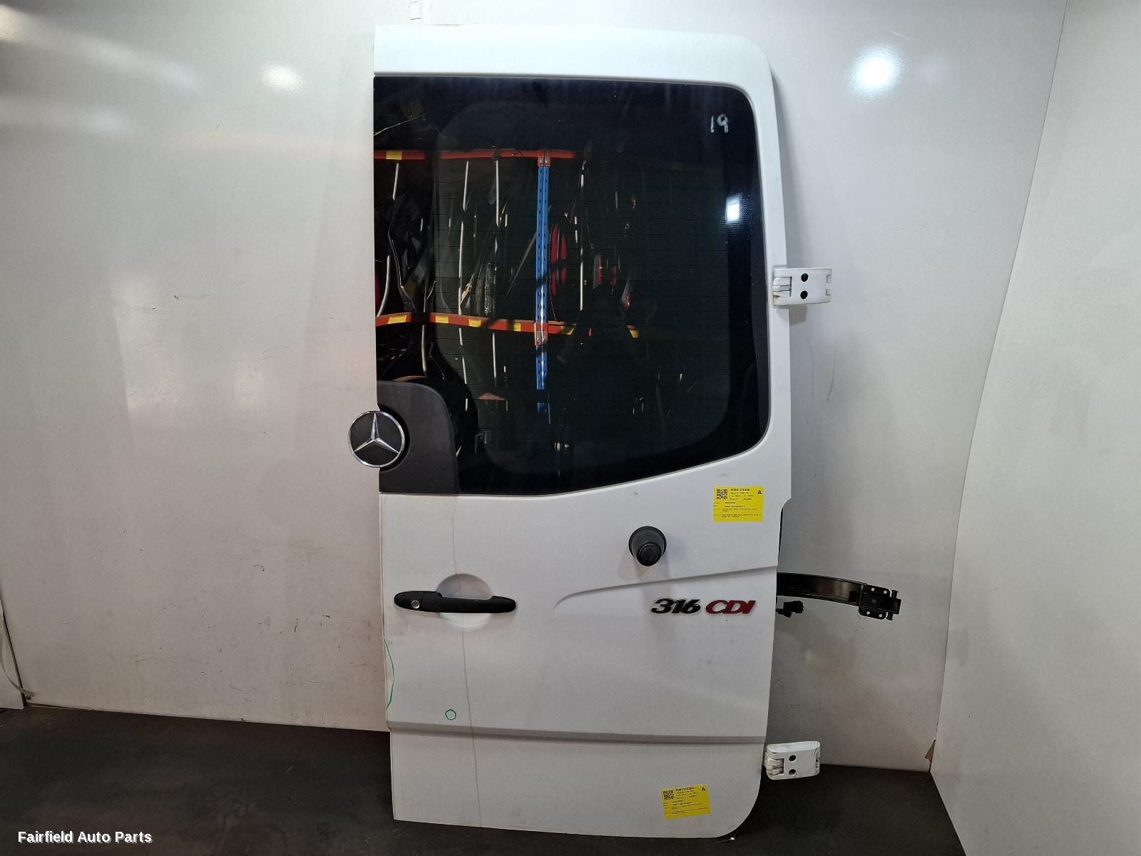 2012 Mercedes Sprinter Bootlid Tailgate