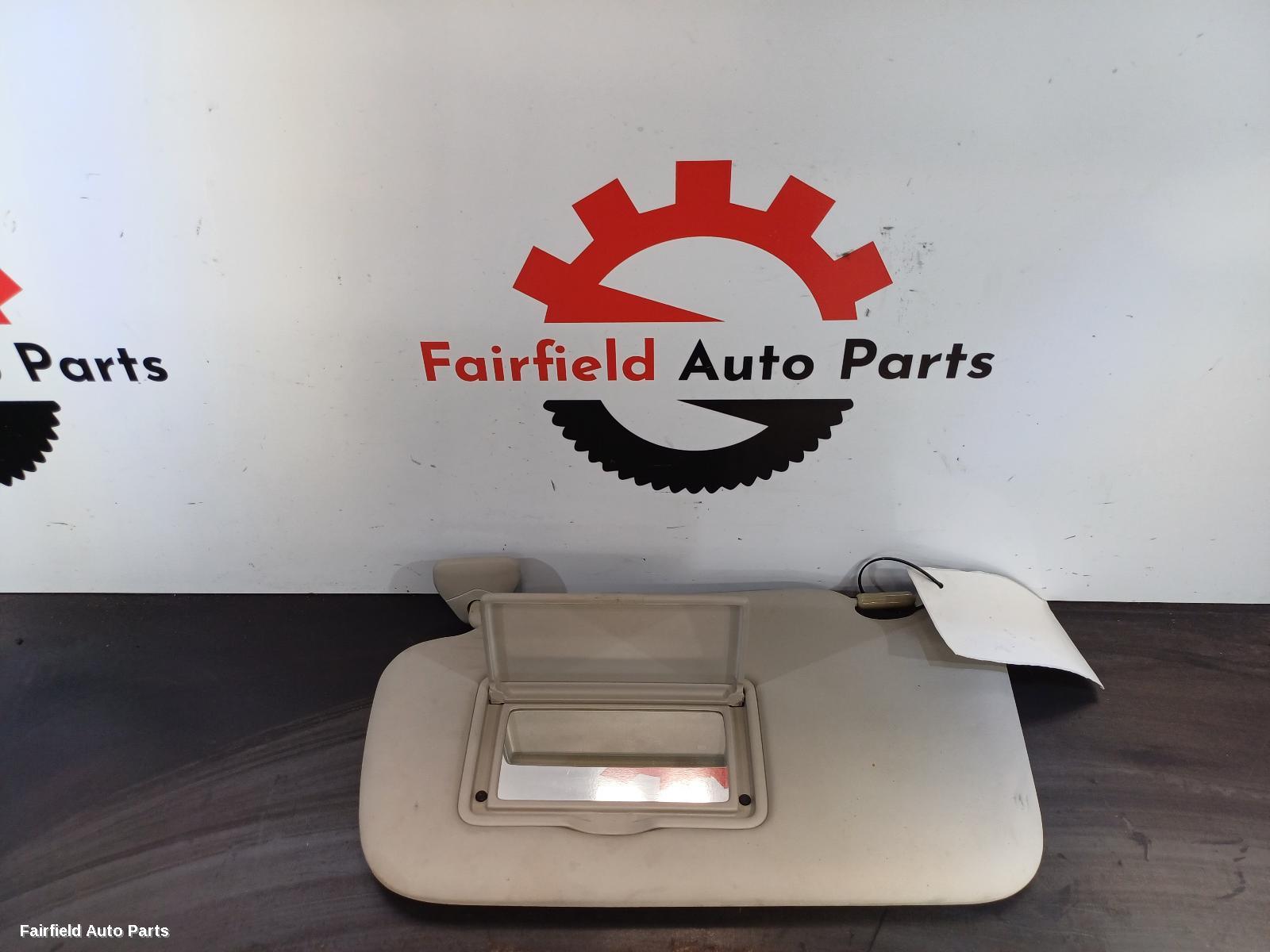 2013-2016 Nissan Pulsar Sunvisor