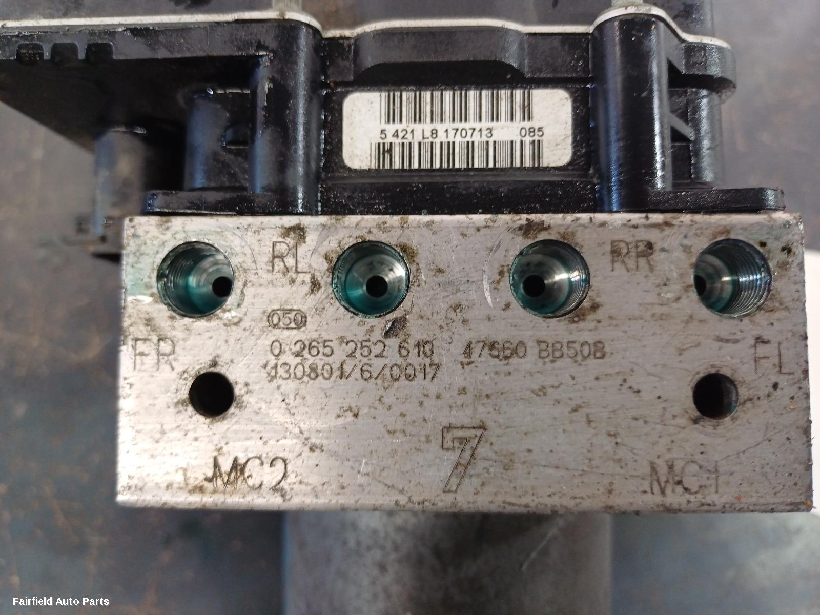 2007-2014 Nissan Dualis Abs Pump Modulator