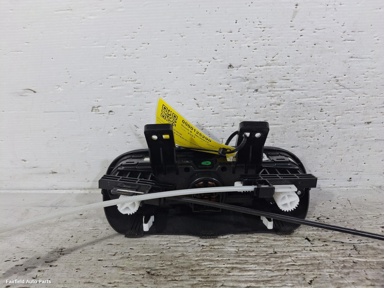 2019-2025 Hyundai Venue Heater Ac Controls