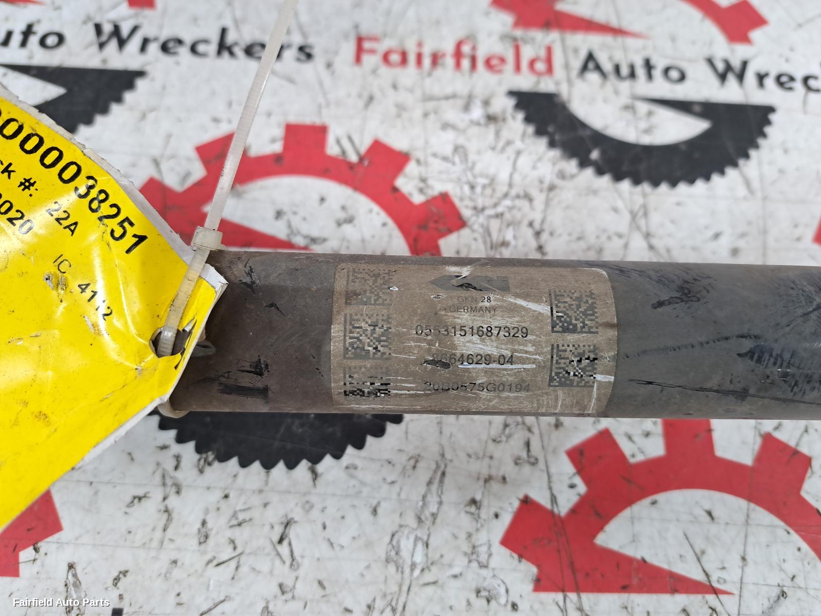 2017-2023 Bmw 5 Series Left Driveshaft