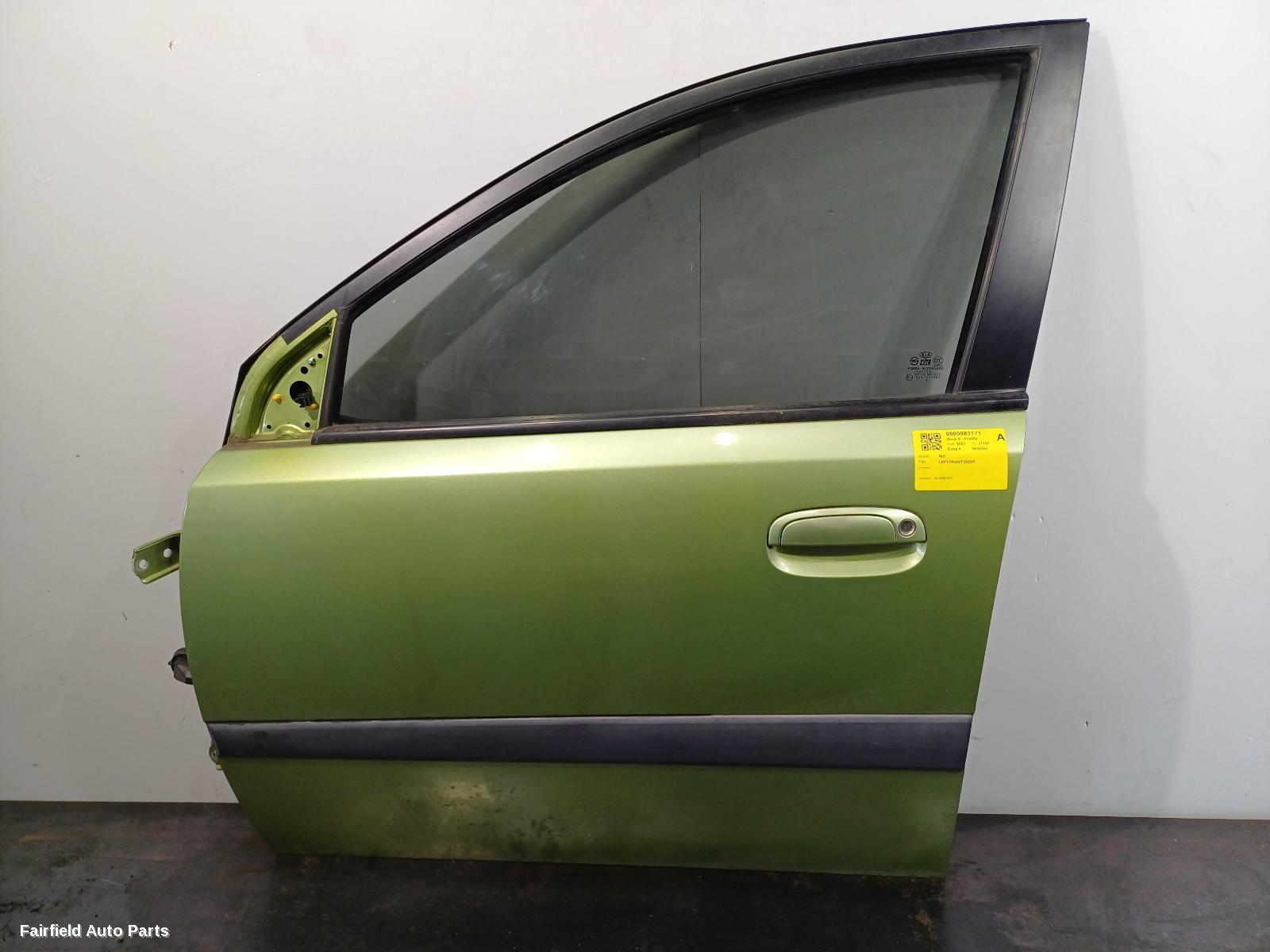 2005-2011 Kia Rio Left Front Door