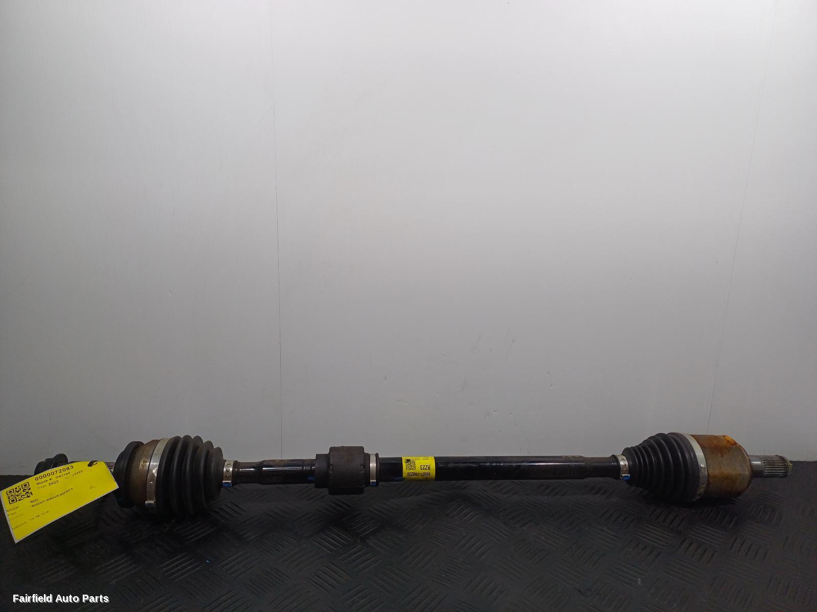 2016-2023 Kia Rio Right Driveshaft