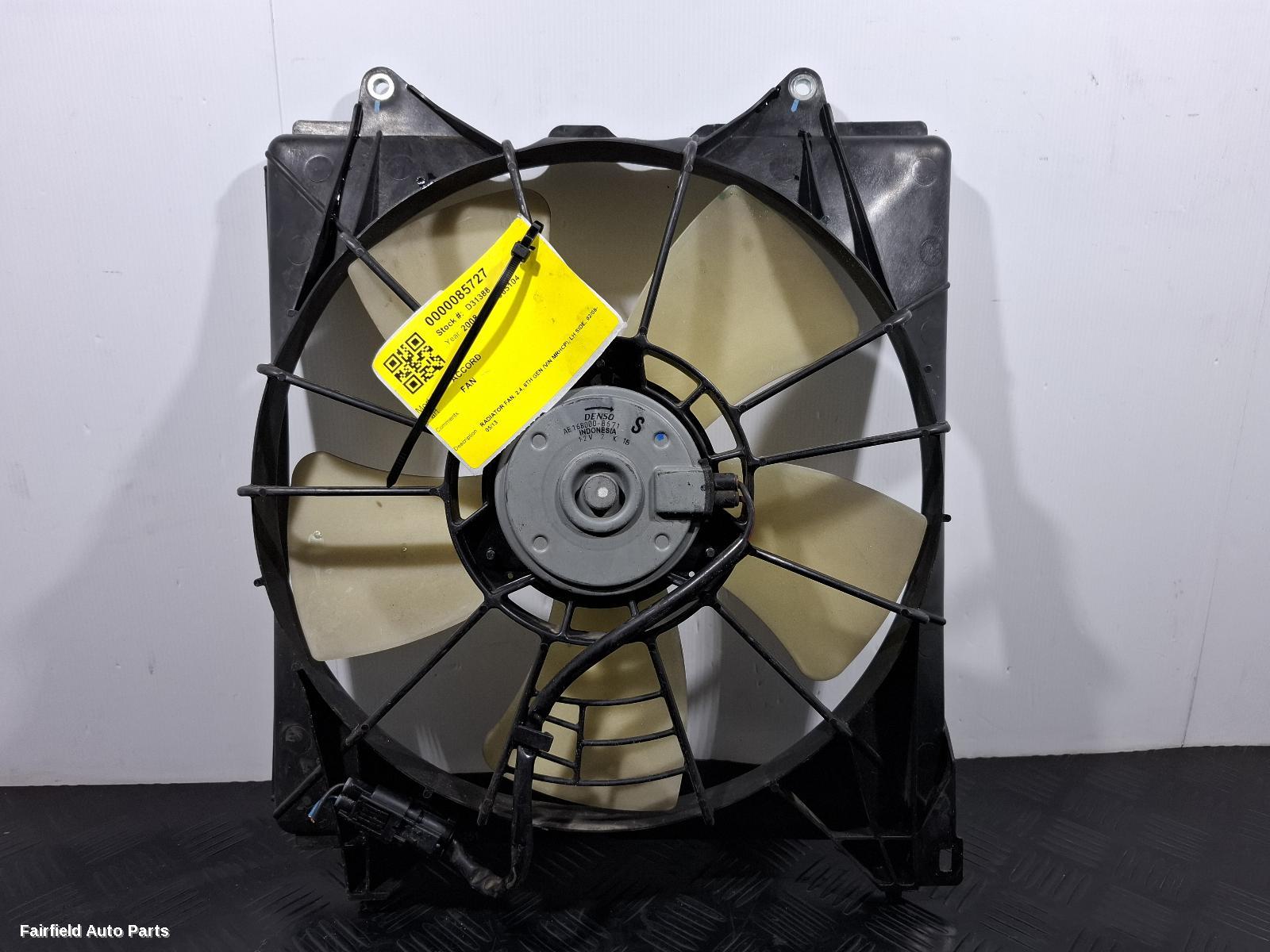 2008-2013 Honda Accord Fan