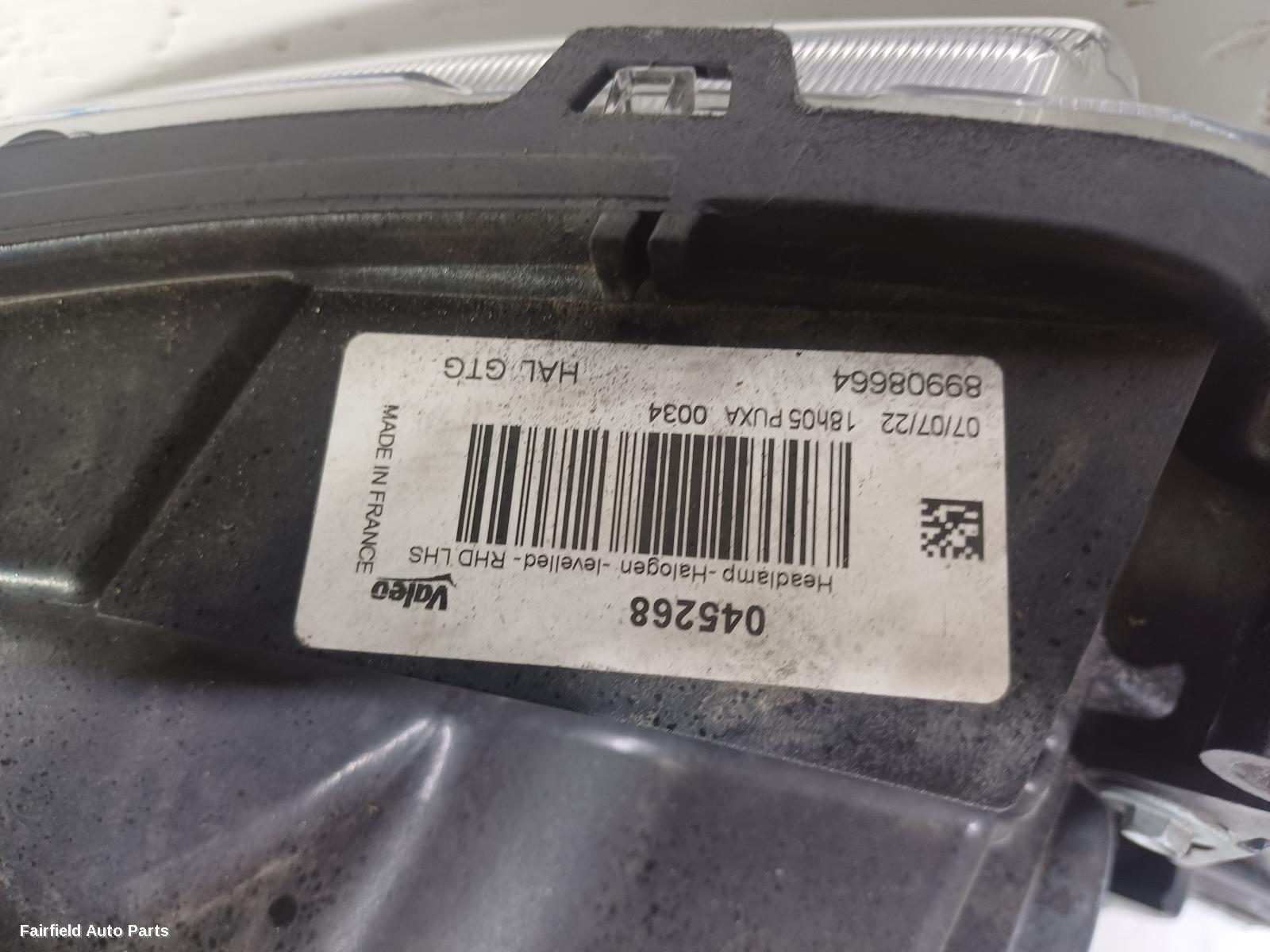 2014-2016 Land Rover Discovery Left Headlamp