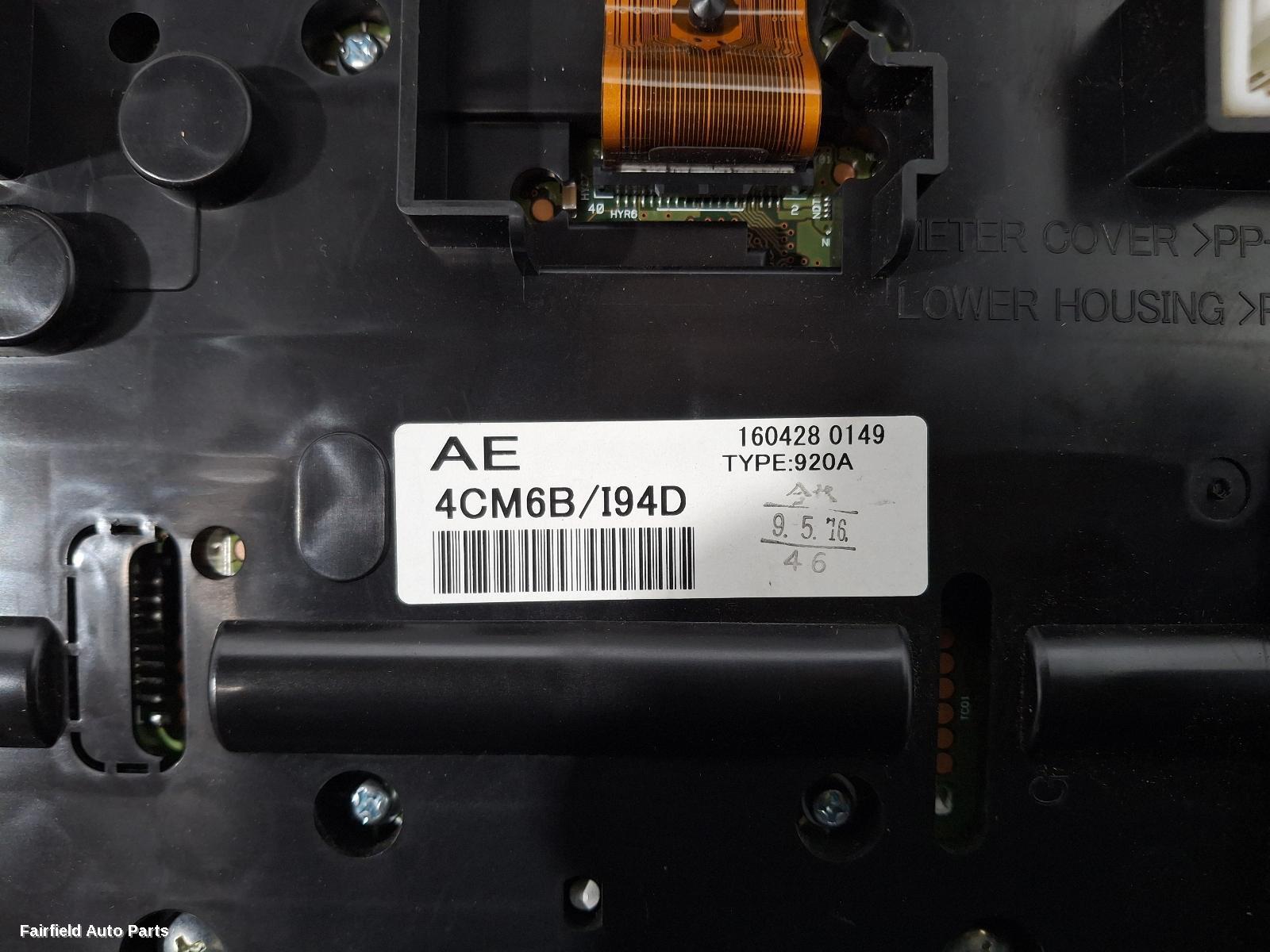 2014-2022 Nissan Xtrail Instrument Cluster