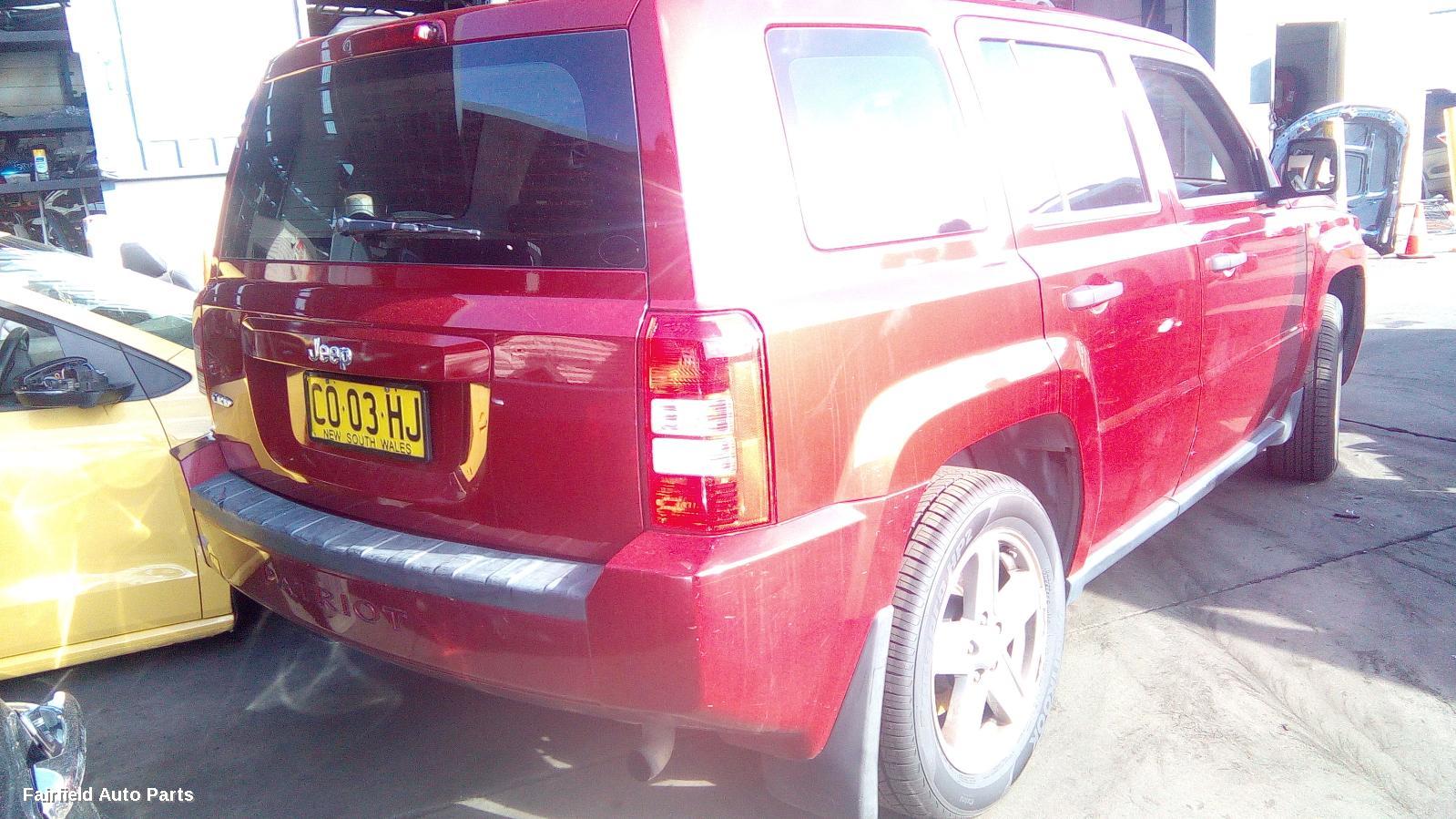 2008 Jeep Patriot Front Bumper