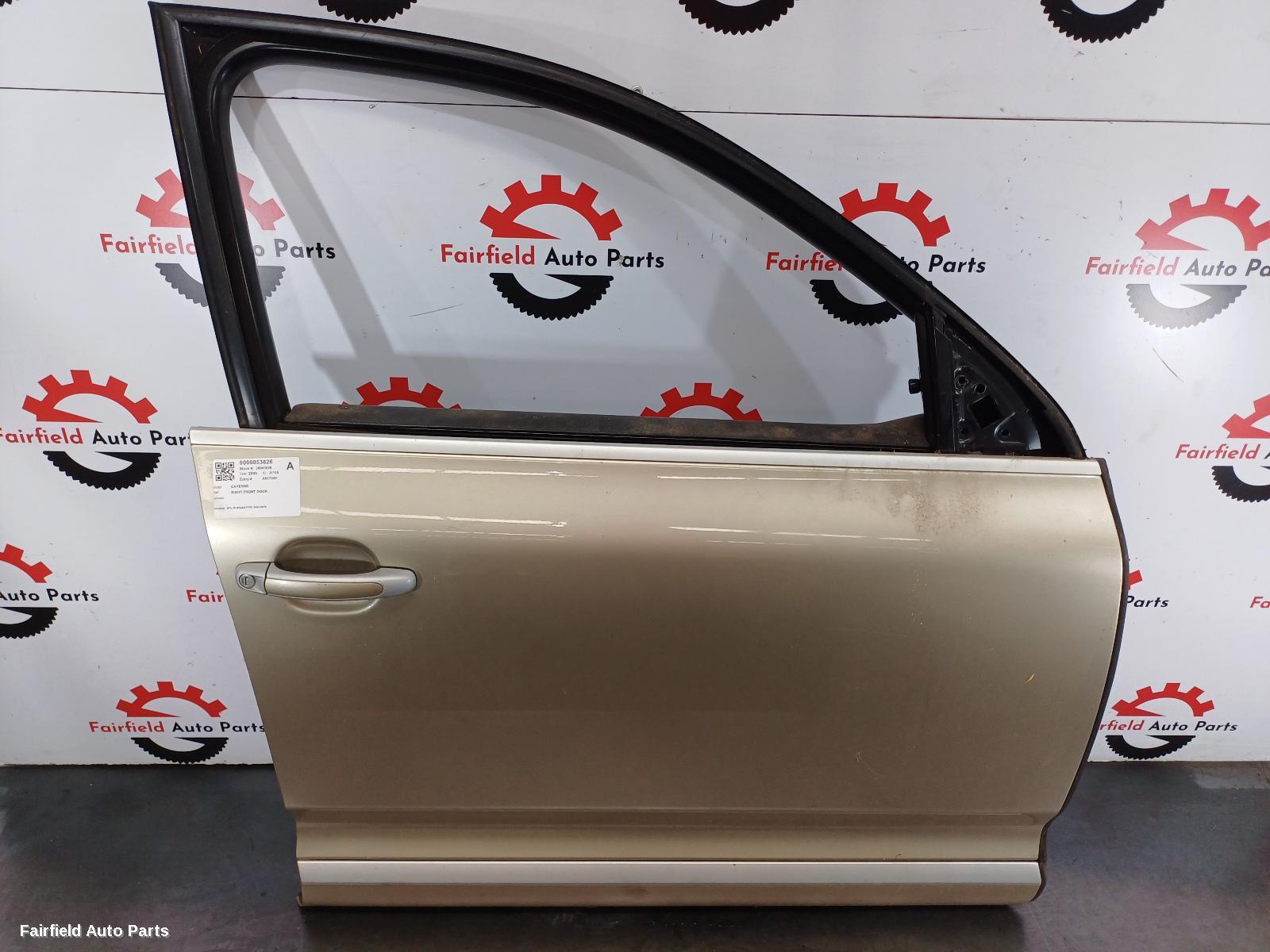 2003-2010 Porsche Cayenne Right Front Door