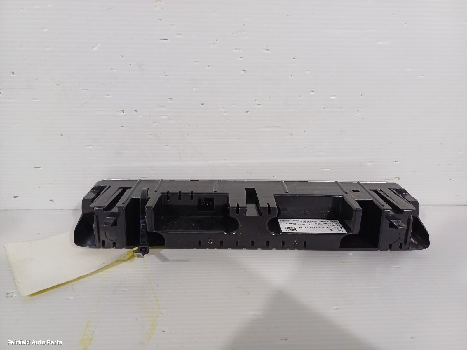 2019-2025 Mercedes Cla Class Heater Ac Controls