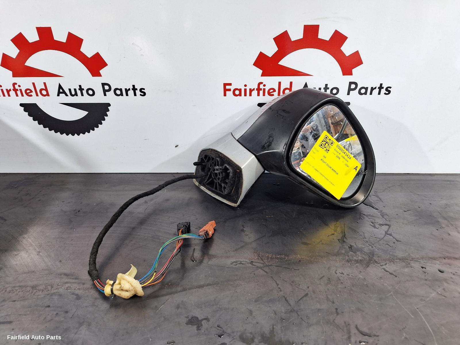 2009-2014 Peugeot 308 Right Door Mirror