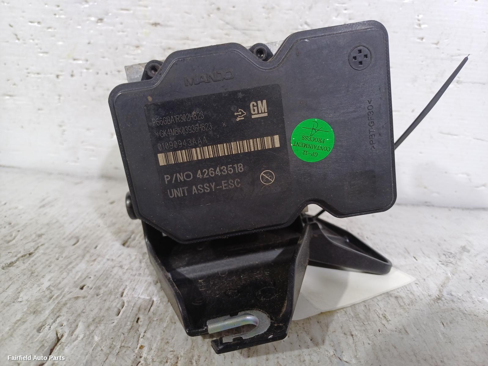 2013-2020 Holden Trax Abs Pump Modulator