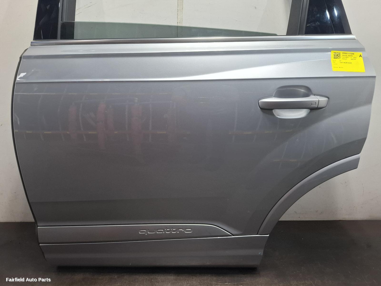2015-2026 Audi Q7 Left Rear Door Sliding