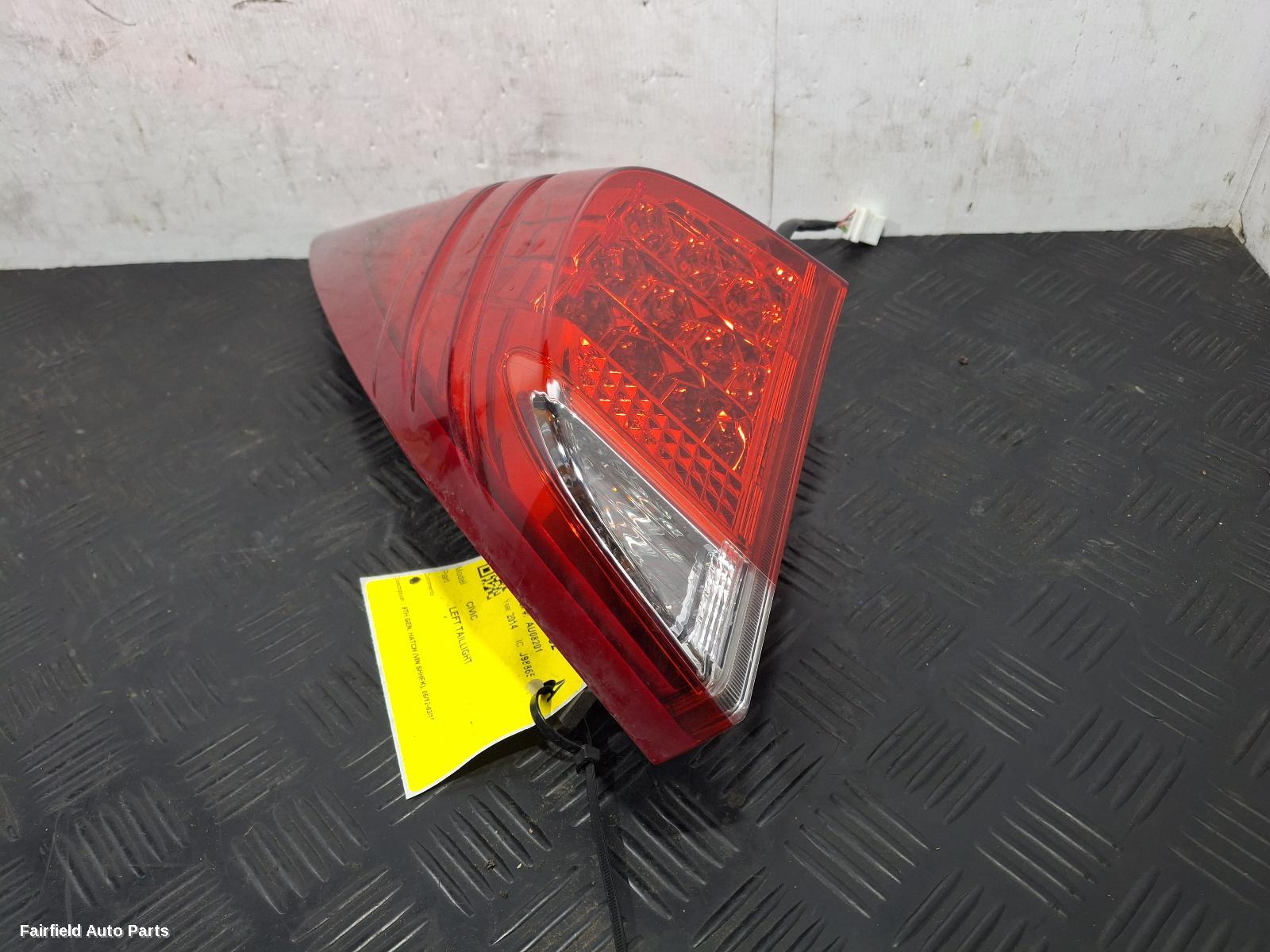 2012-2015 Honda Civic Left Taillight