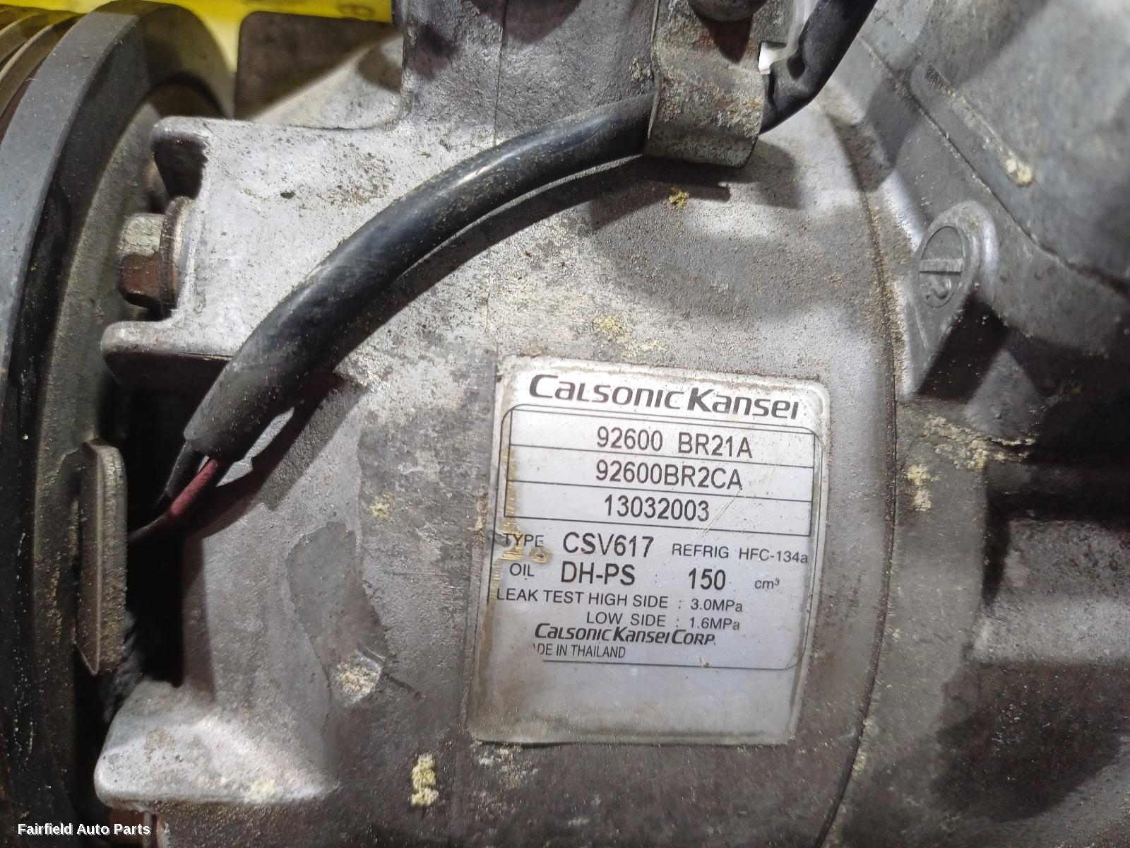 2007-2014 Nissan Dualis A C Compressor