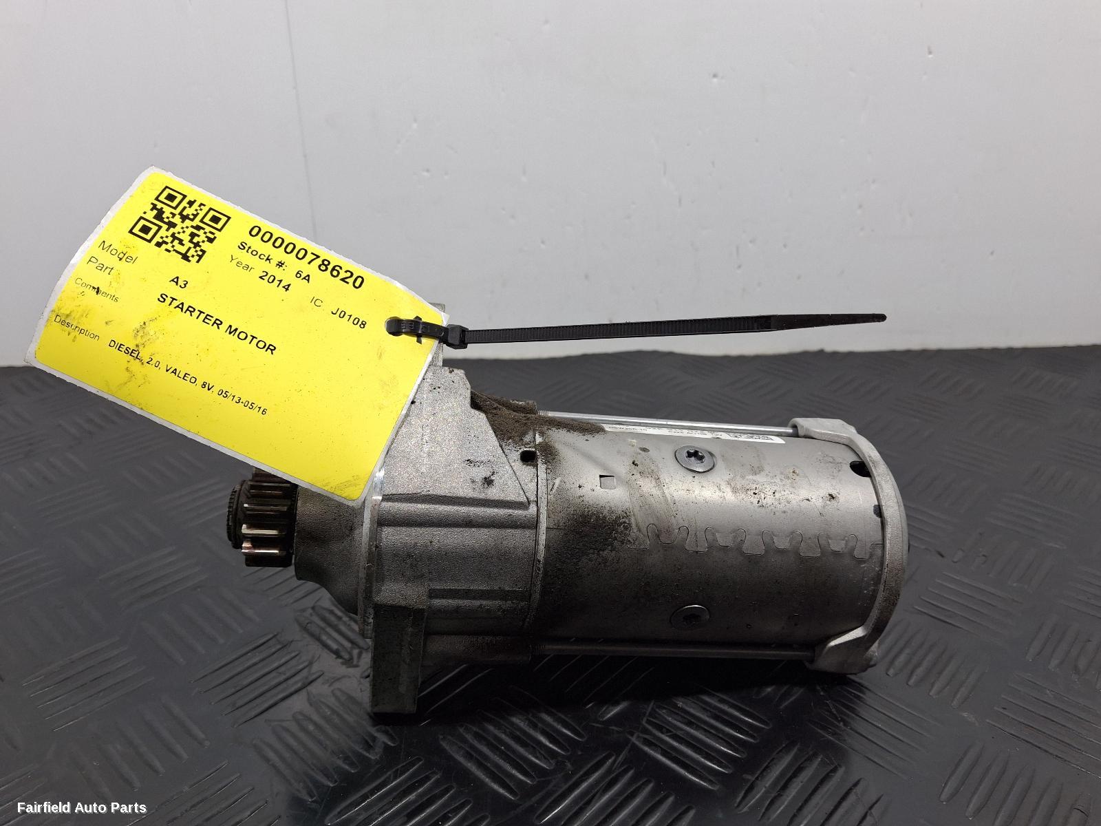 2013-2016 Audi A3 Starter