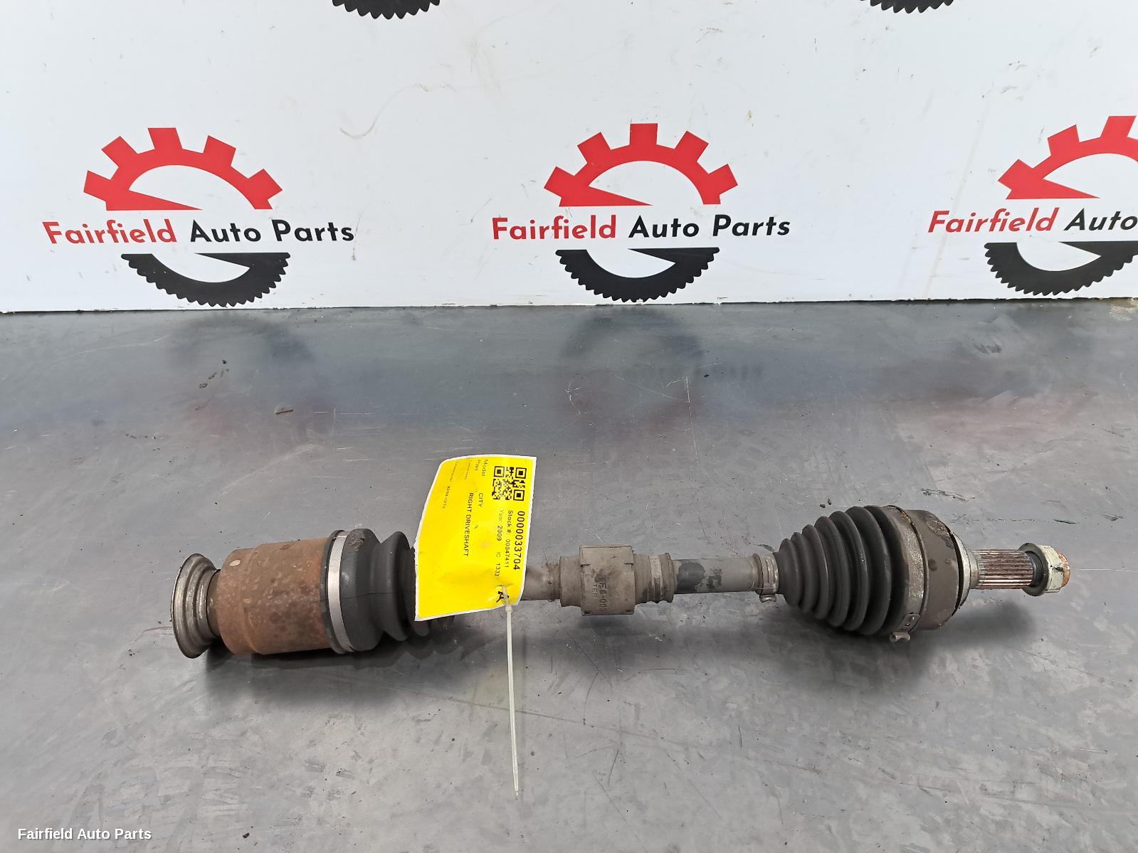 2009-2013 Honda City Right Driveshaft