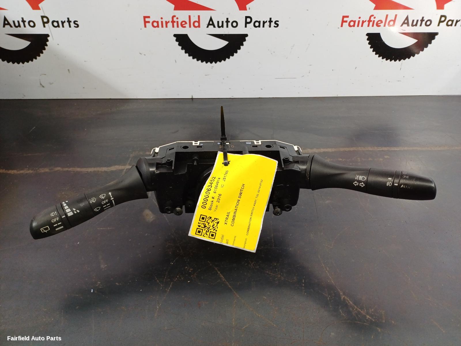 2014-2022 Nissan Xtrail Combination Switch