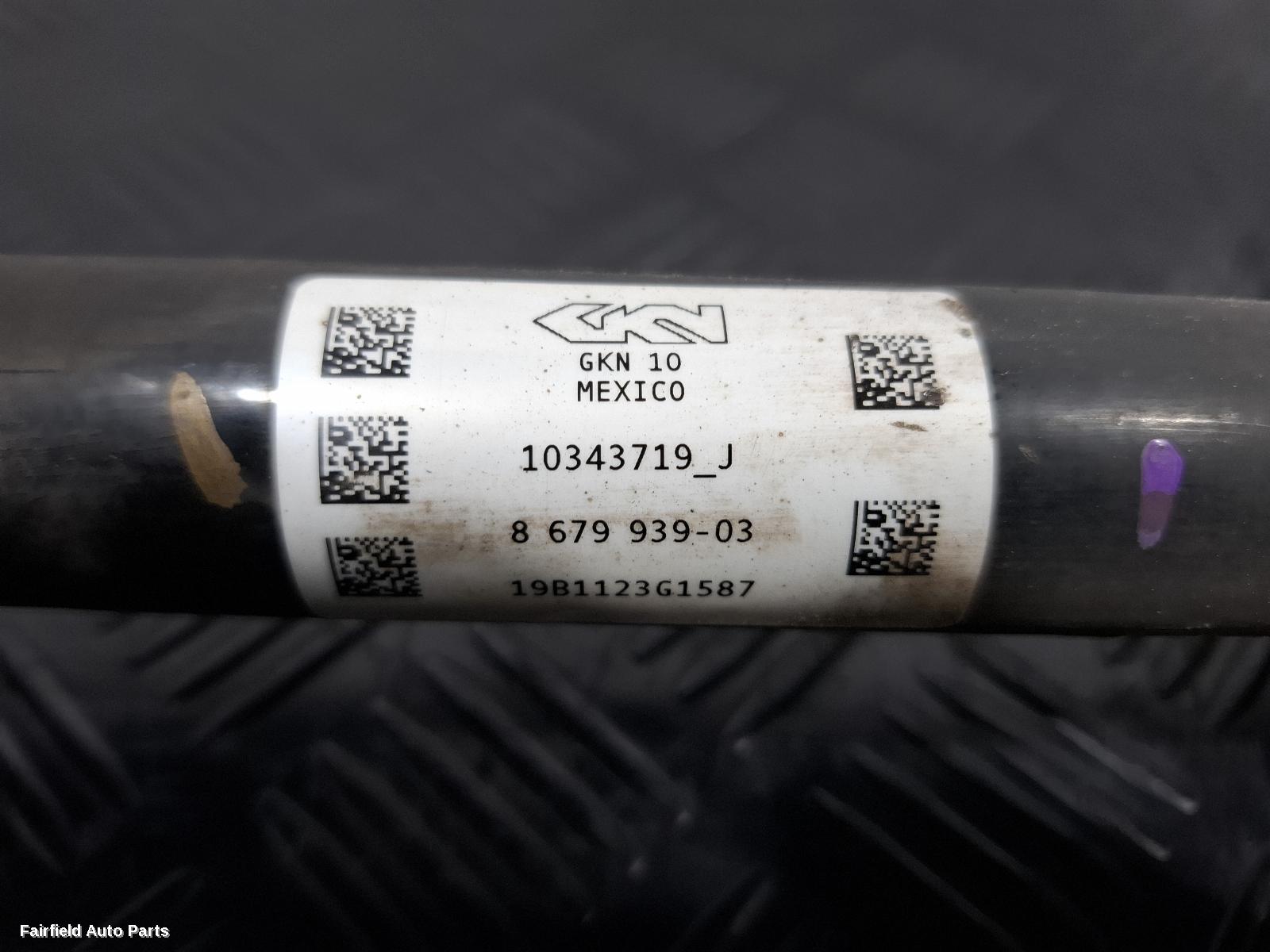 2017-2019 Bmw X3 Left Driveshaft