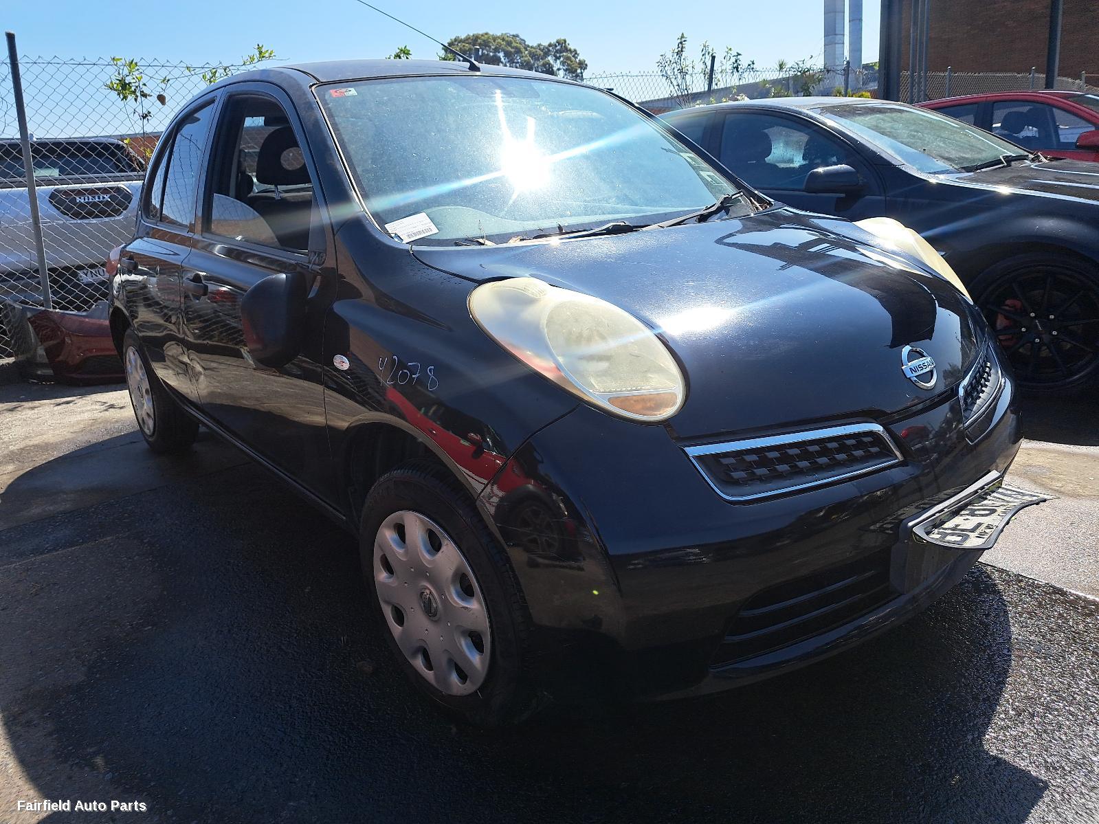 2010 Nissan Micra Left Headlamp