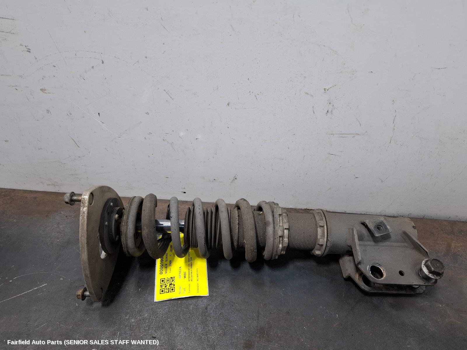 2008 Subaru Impreza Misc