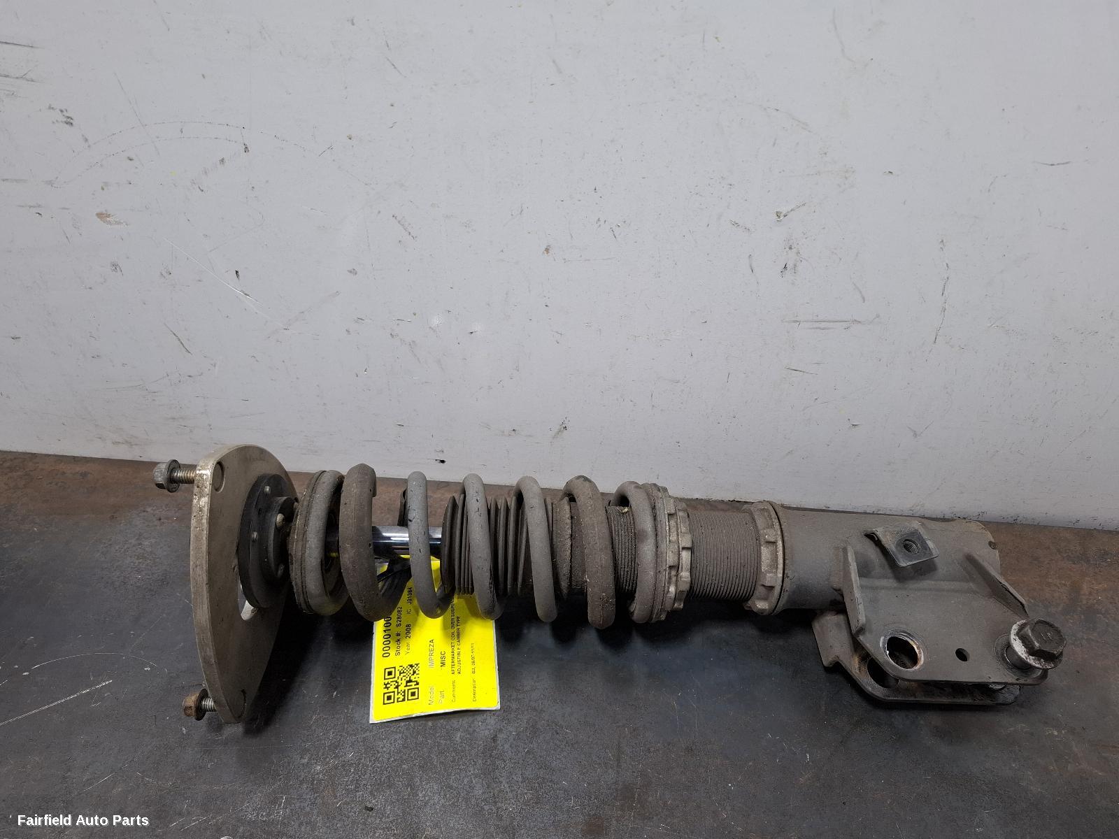 2007-2011 Subaru Impreza Misc
