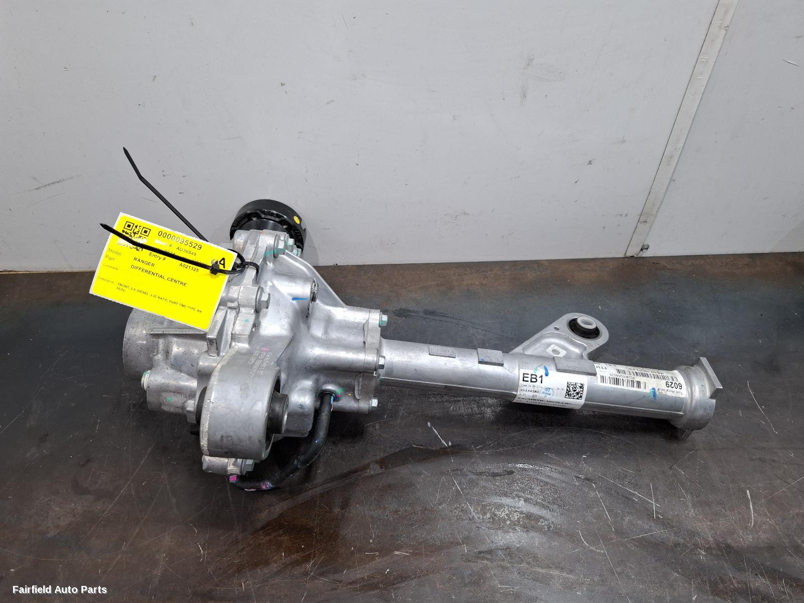 2022-2026 Ford Ranger Differential Centre