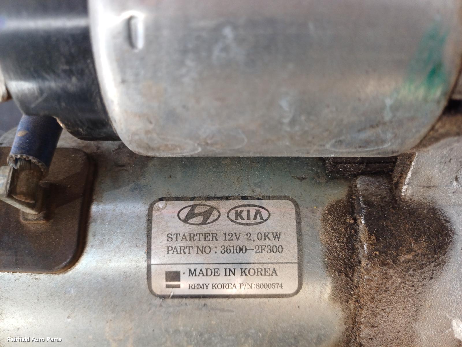 2015-2020 Kia Sorento Starter