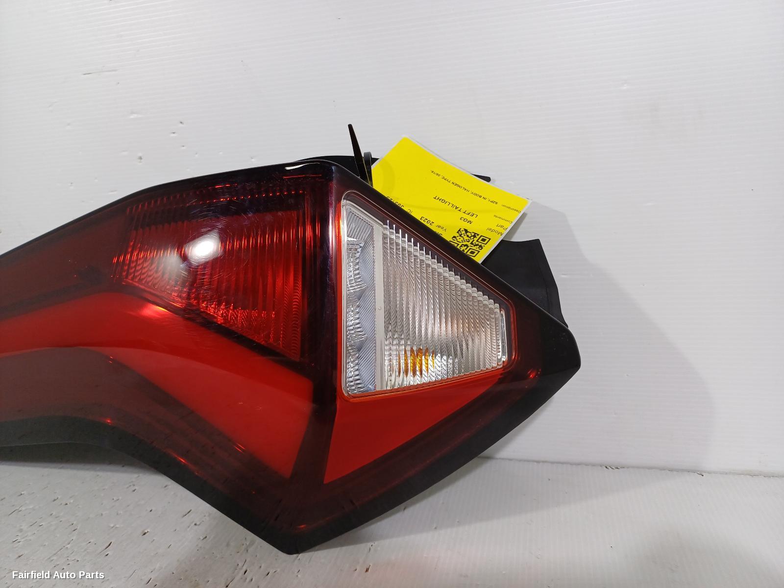 2018-2024 Mg Mg3 Left Taillight