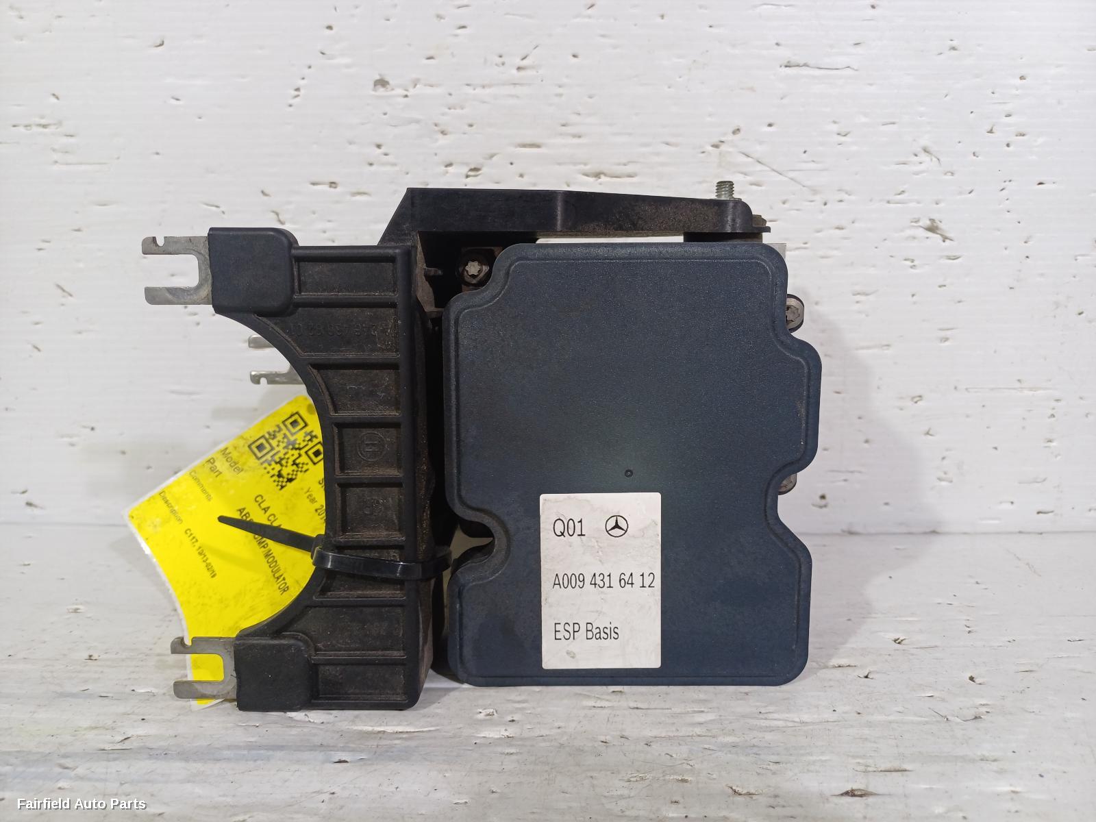 2013-2019 Mercedes Cla Class Abs Pump Modulator