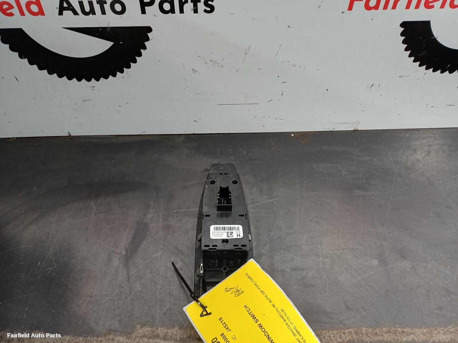 2013-2020 Bmw 4 Series Pwr Dr Wind Switch