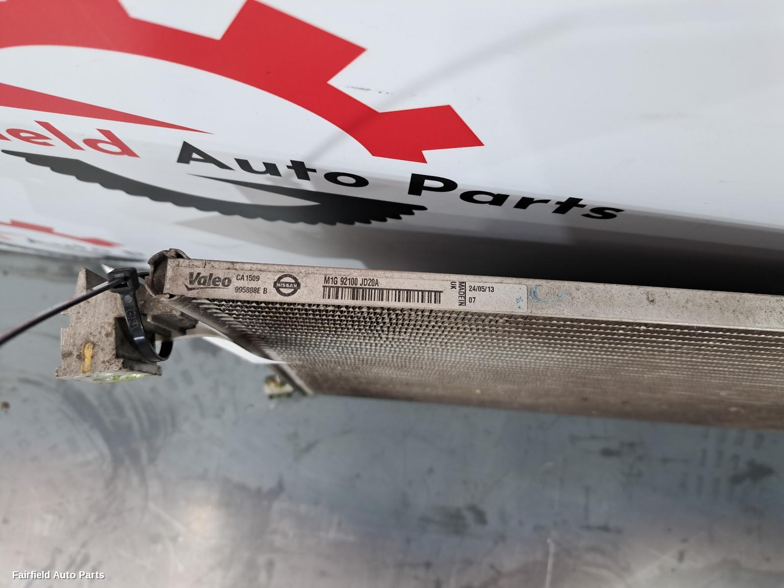 2013 Nissan Dualis A C Condenser