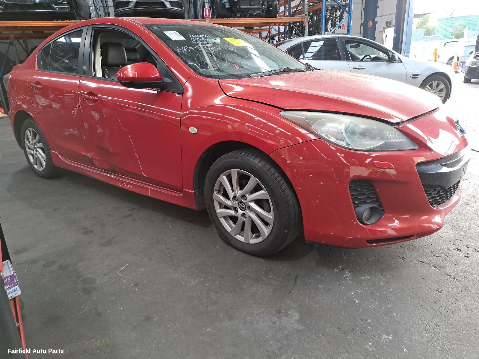 2012 Mazda 3 Left Indicator Fog Side