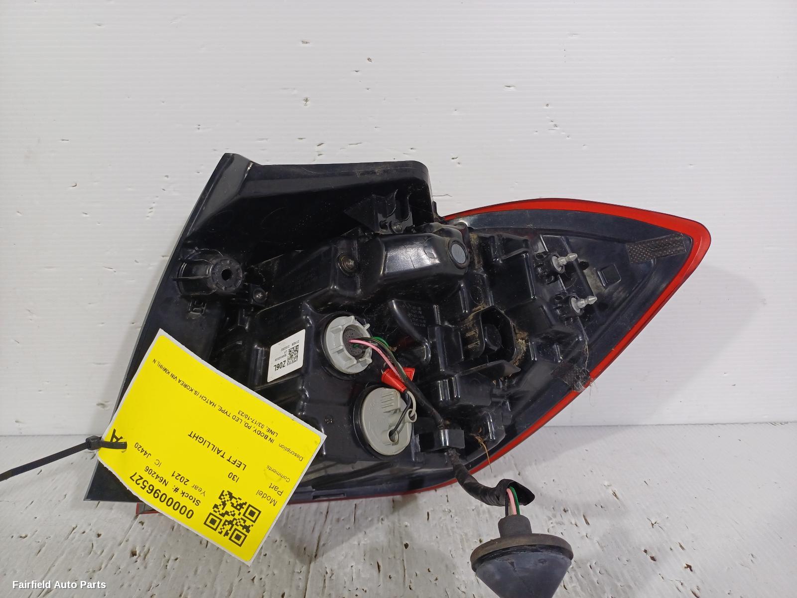 2017-2023 Hyundai I30 Left Taillight