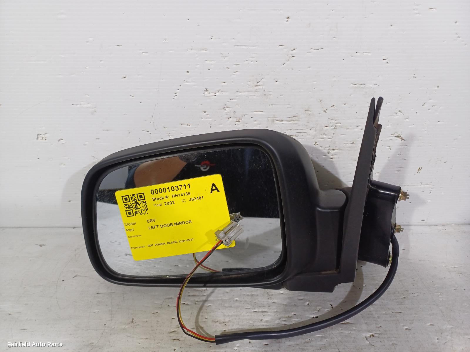 2002 Honda Crv Left Door Mirror