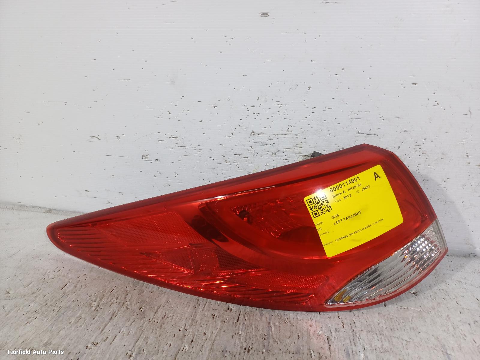 2009-2016 Hyundai Ix35 Left Taillight