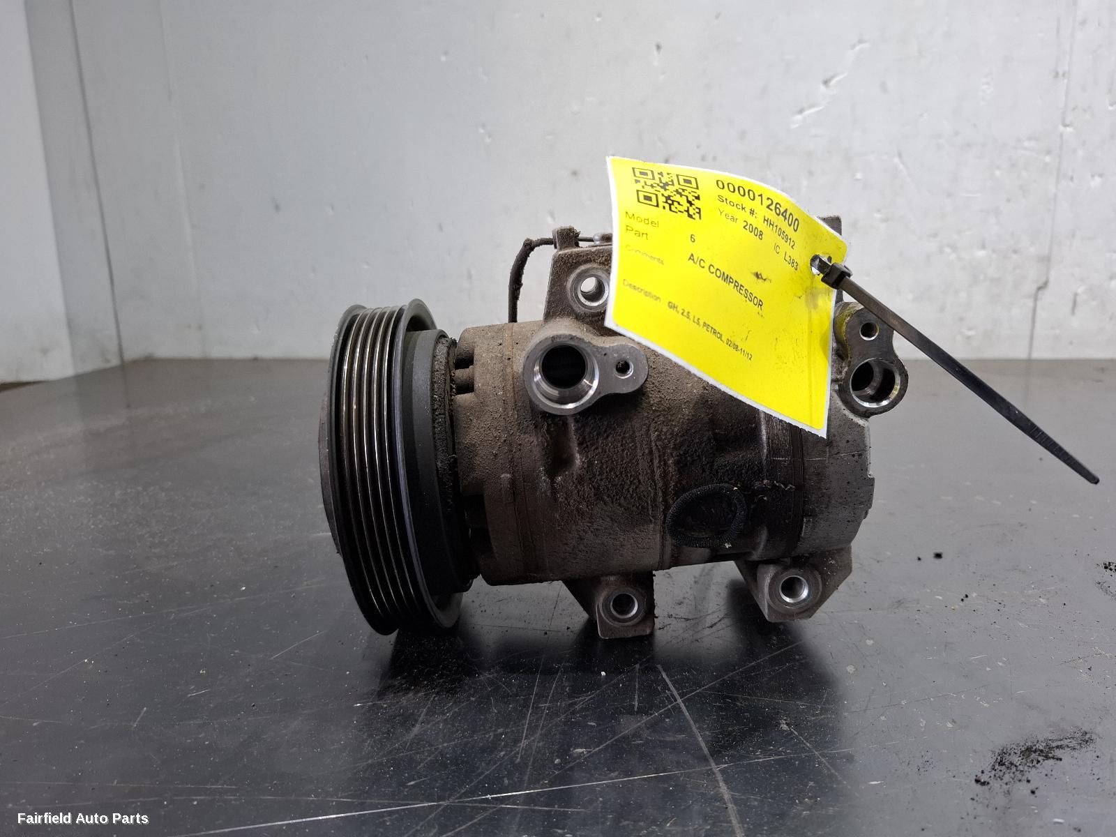 2008-2012 Mazda 6 A C Compressor