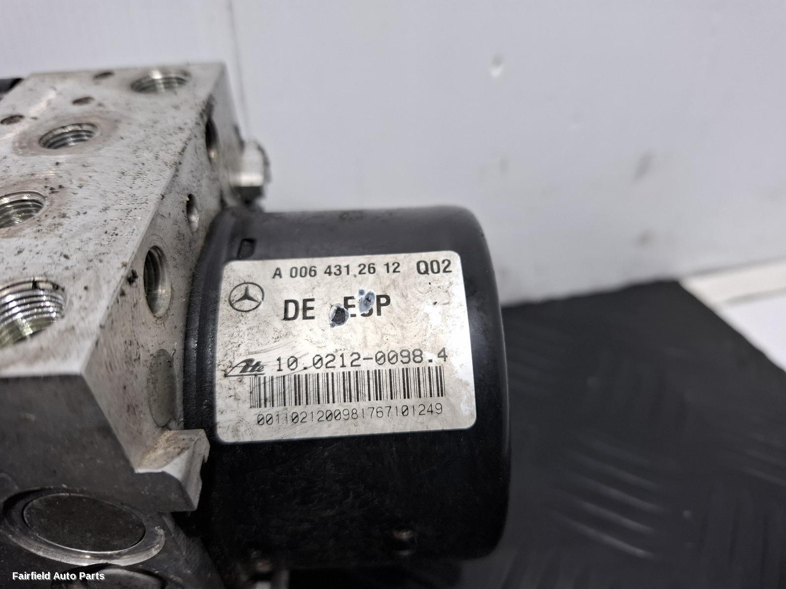 2007-2011 Mercedes C Class Abs Pump Modulator