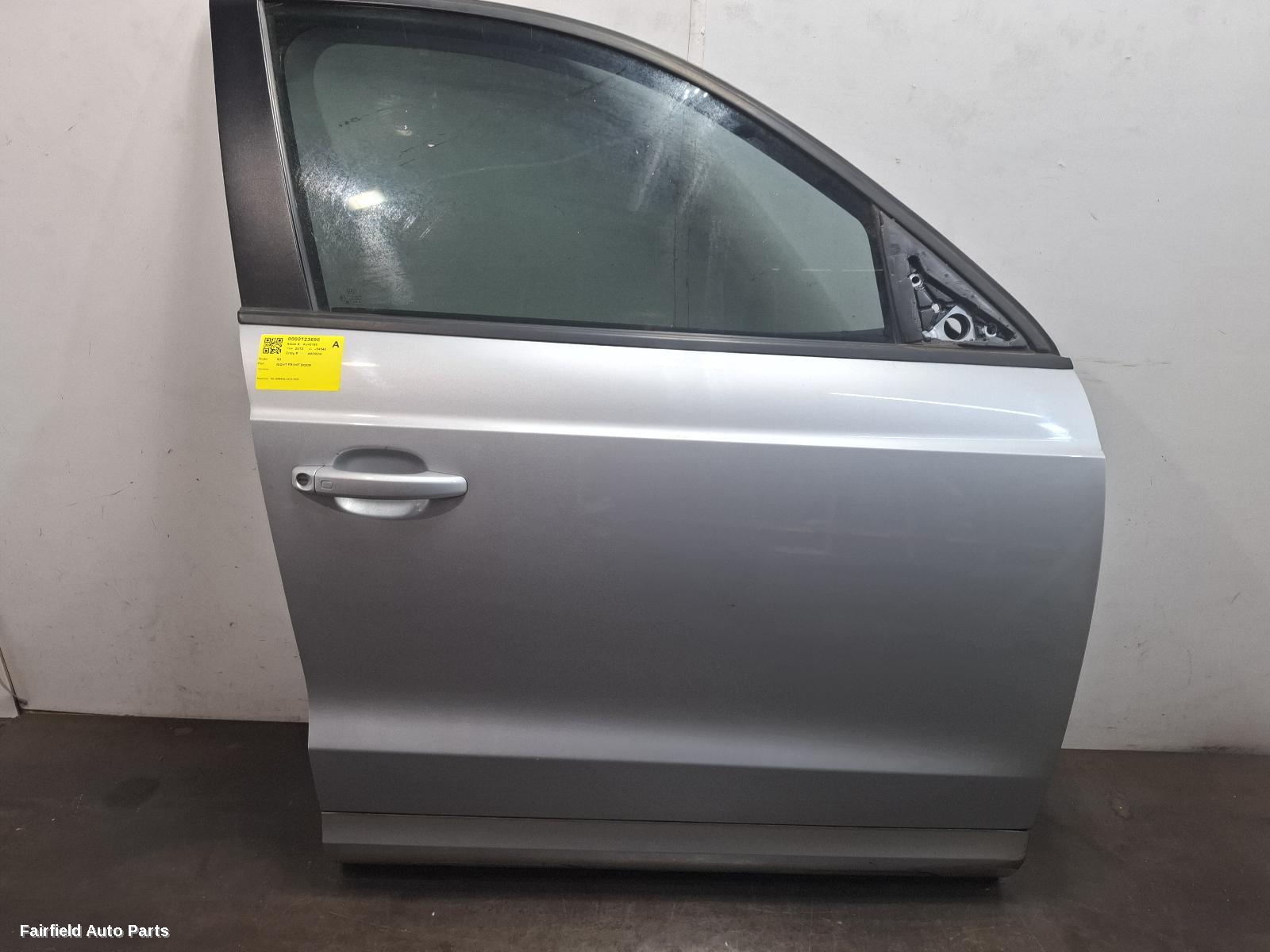 2012-2018 Audi Q3 Right Front Door
