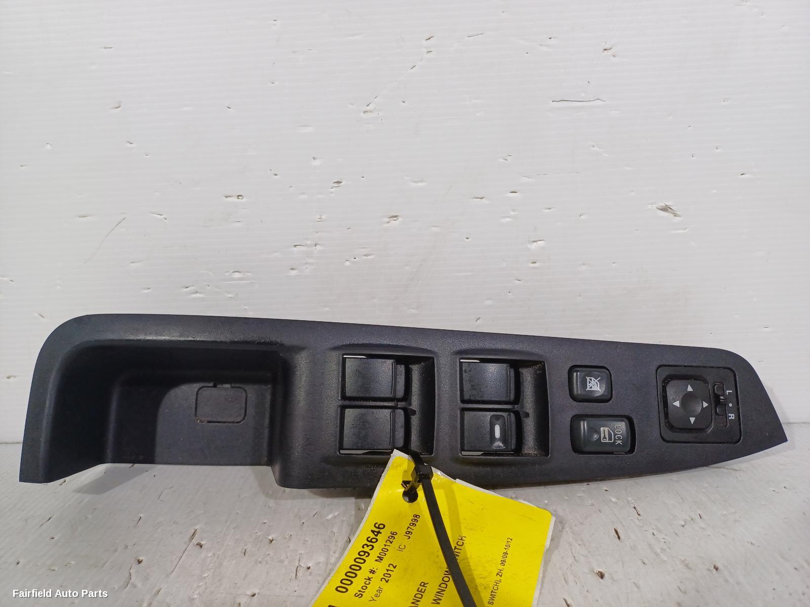 2009-2012 Mitsubishi Outlander Pwr Dr Wind Switch