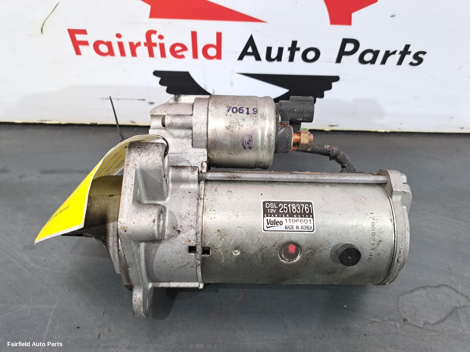 2011-2018 Holden Captiva Starter