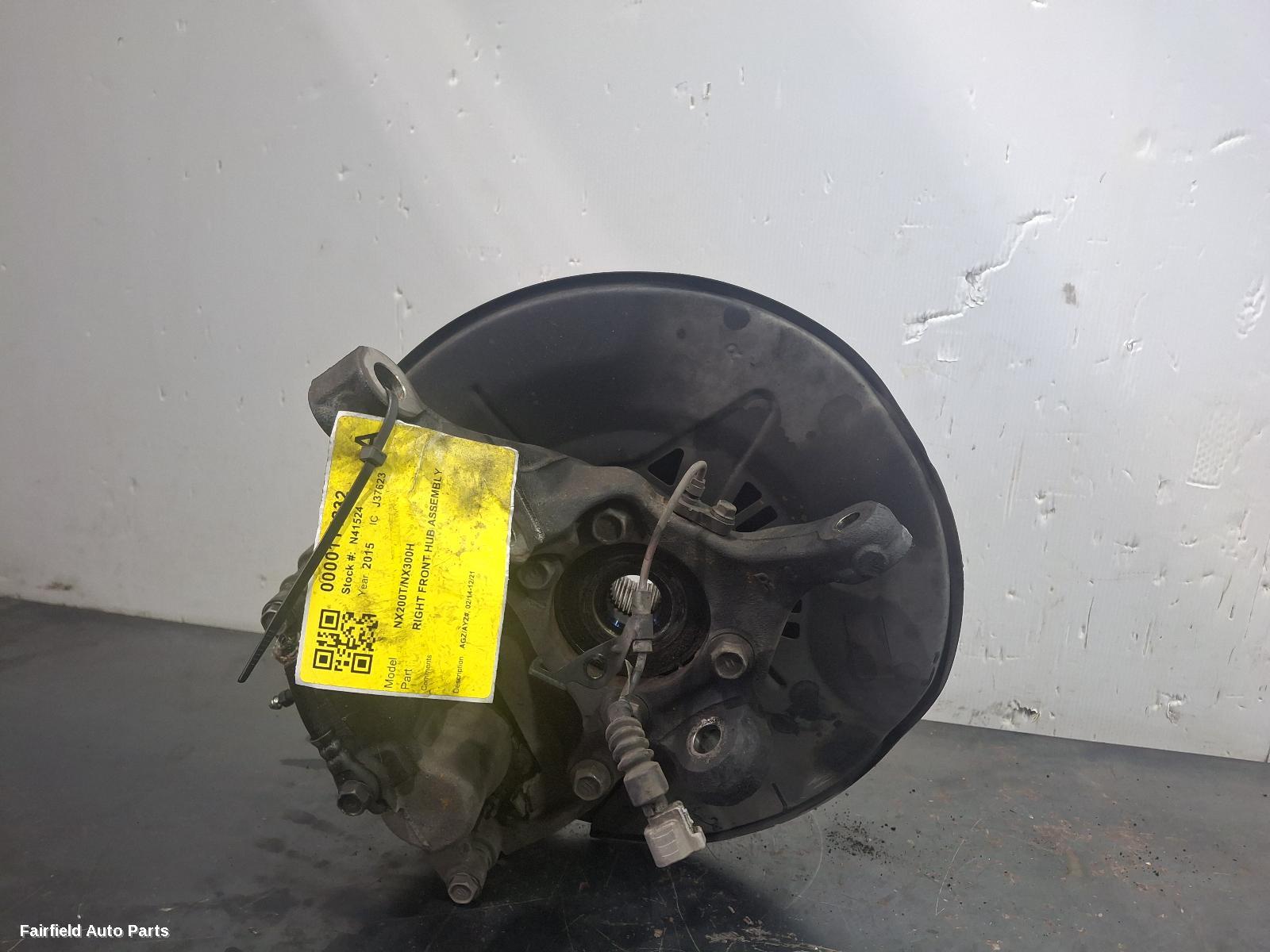 2014-2021 Lexus Nx Right Front Hub Assembly