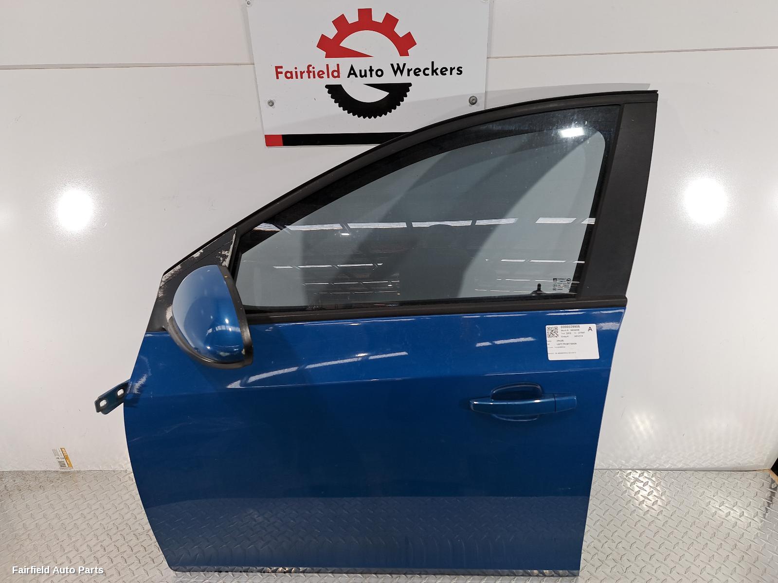 2013 Holden Cruze Left Front Door