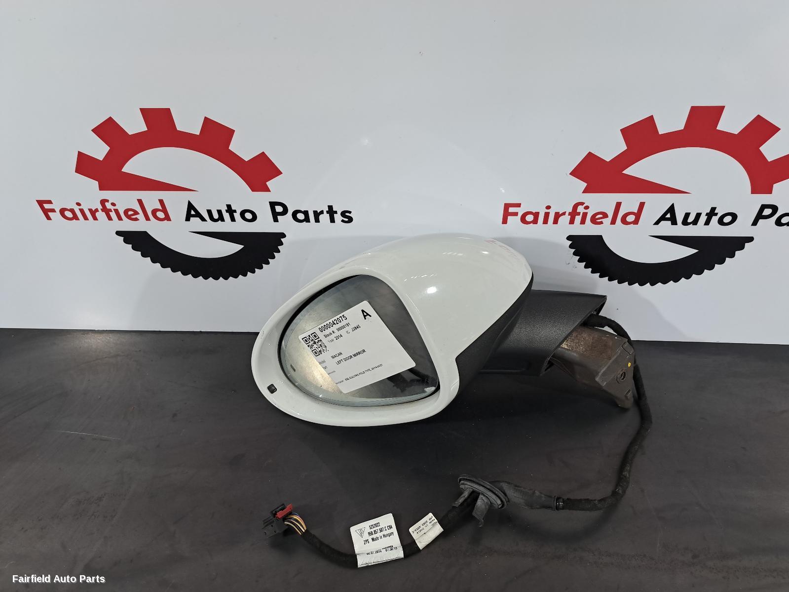 2014-2021 Porsche Macan Left Door Mirror